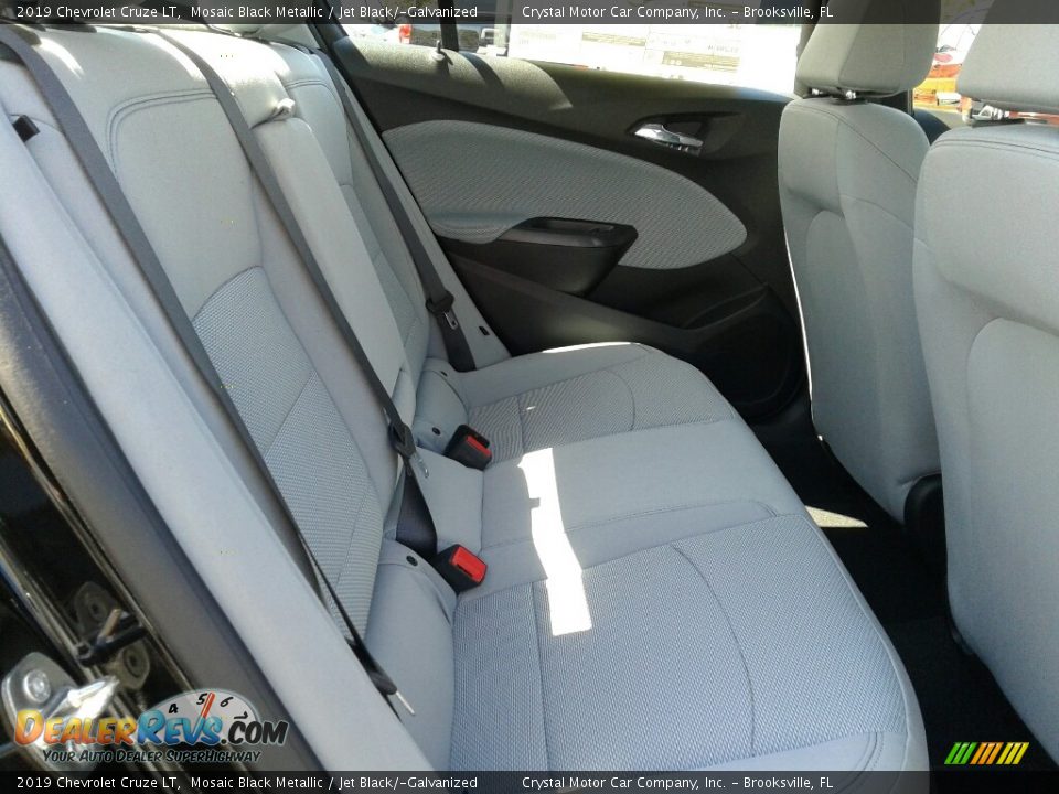 2019 Chevrolet Cruze LT Mosaic Black Metallic / Jet Black/­Galvanized Photo #11