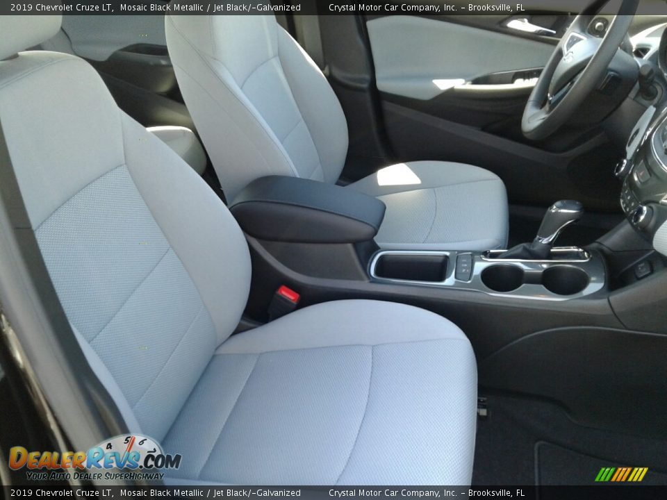 2019 Chevrolet Cruze LT Mosaic Black Metallic / Jet Black/­Galvanized Photo #12