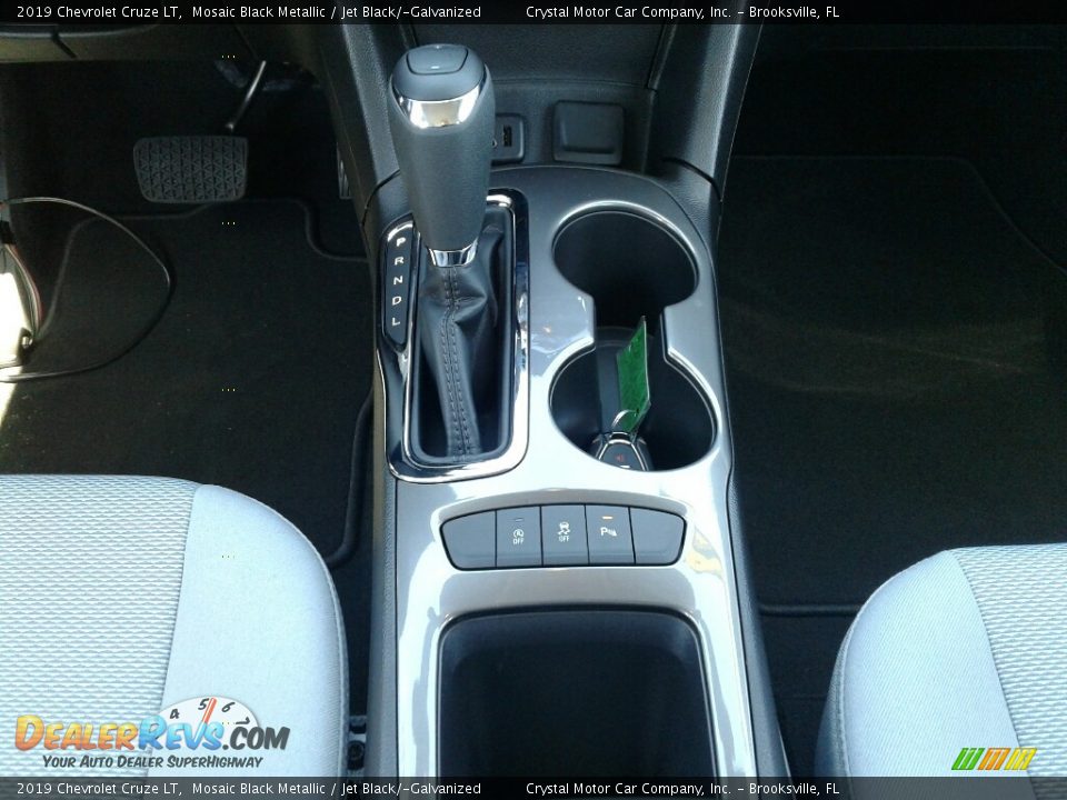 2019 Chevrolet Cruze LT Mosaic Black Metallic / Jet Black/­Galvanized Photo #16