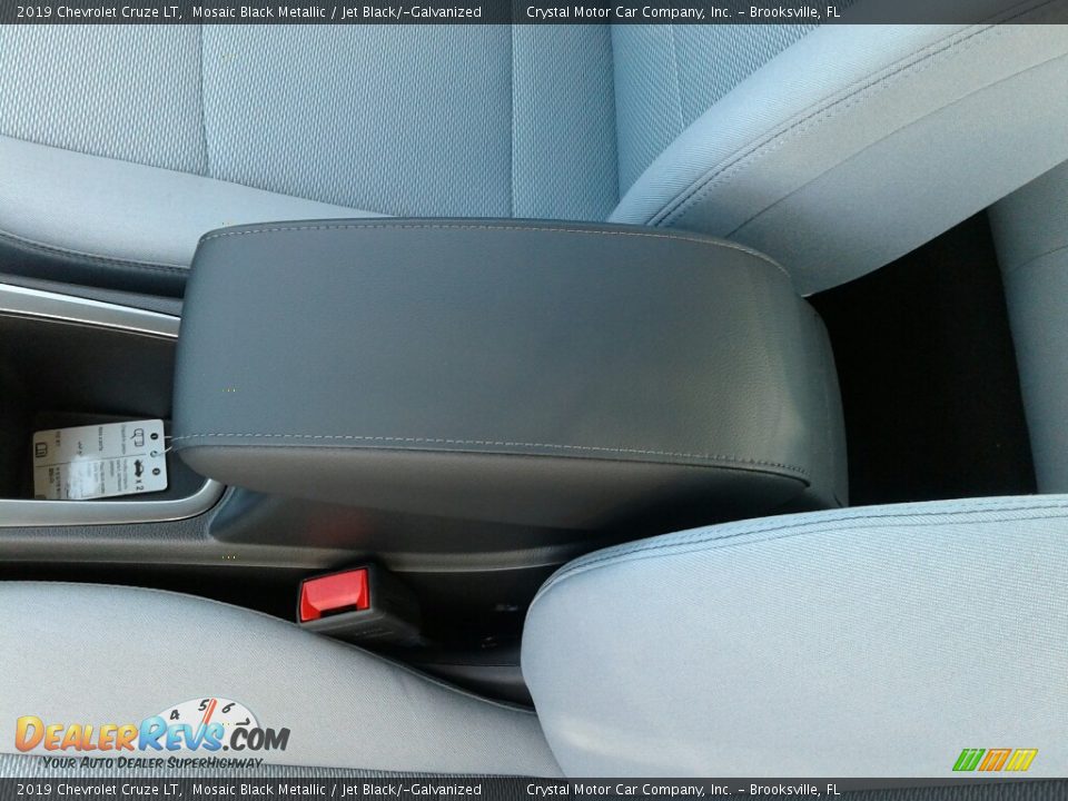 2019 Chevrolet Cruze LT Mosaic Black Metallic / Jet Black/­Galvanized Photo #18