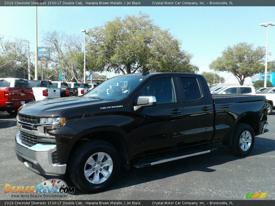 2019 Chevrolet Silverado 1500 LT Double Cab Havana Brown Metallic / Jet Black Photo #1