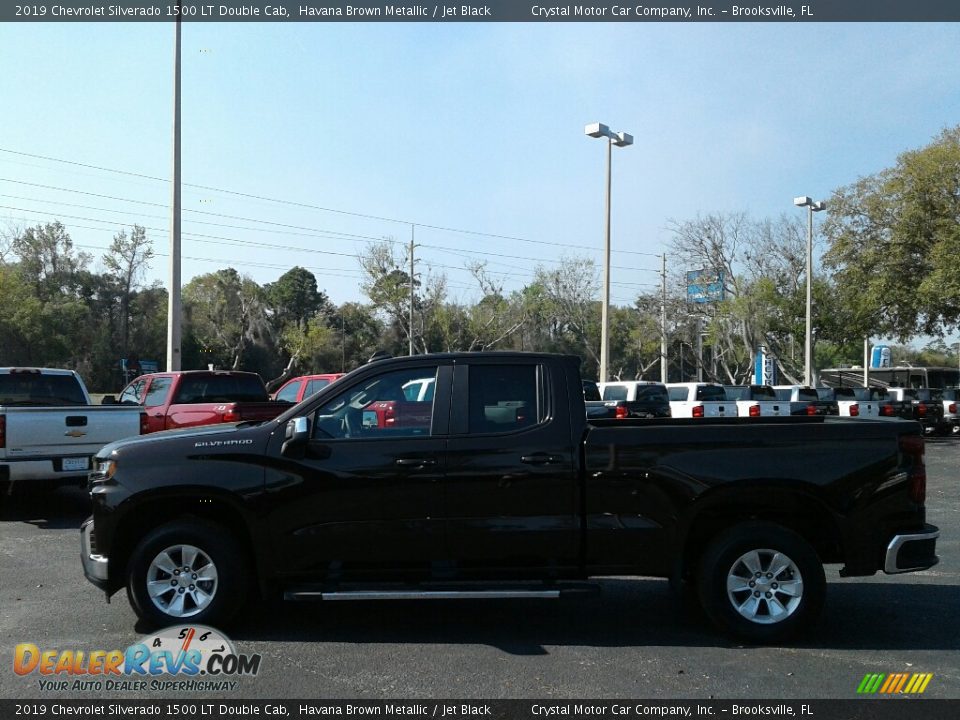 2019 Chevrolet Silverado 1500 LT Double Cab Havana Brown Metallic / Jet Black Photo #2