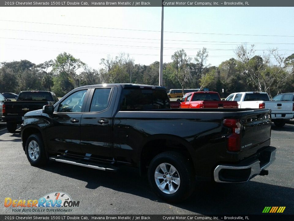 2019 Chevrolet Silverado 1500 LT Double Cab Havana Brown Metallic / Jet Black Photo #3