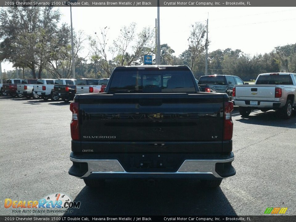 2019 Chevrolet Silverado 1500 LT Double Cab Havana Brown Metallic / Jet Black Photo #4