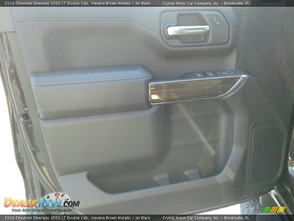 2019 Chevrolet Silverado 1500 LT Double Cab Havana Brown Metallic / Jet Black Photo #17