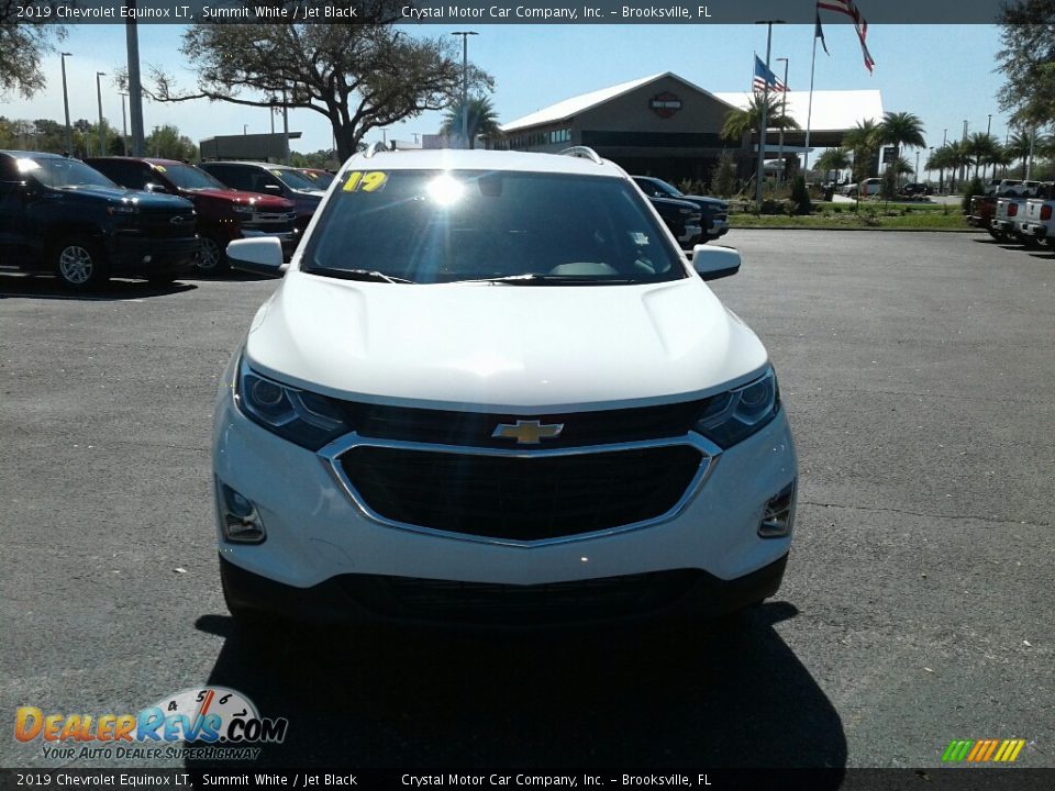 2019 Chevrolet Equinox LT Summit White / Jet Black Photo #8