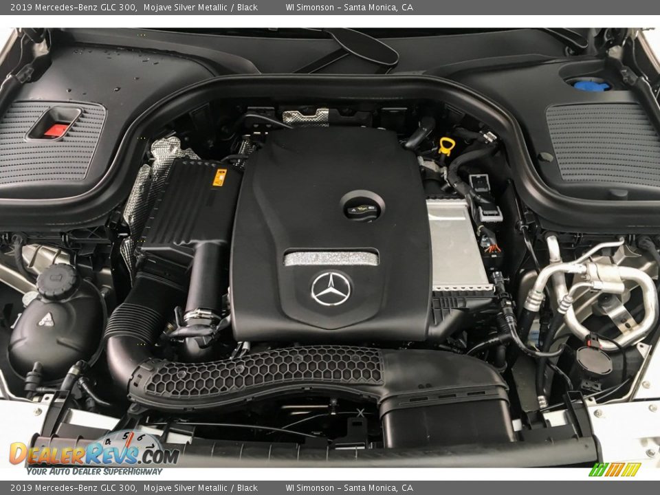 2019 Mercedes-Benz GLC 300 Mojave Silver Metallic / Black Photo #8