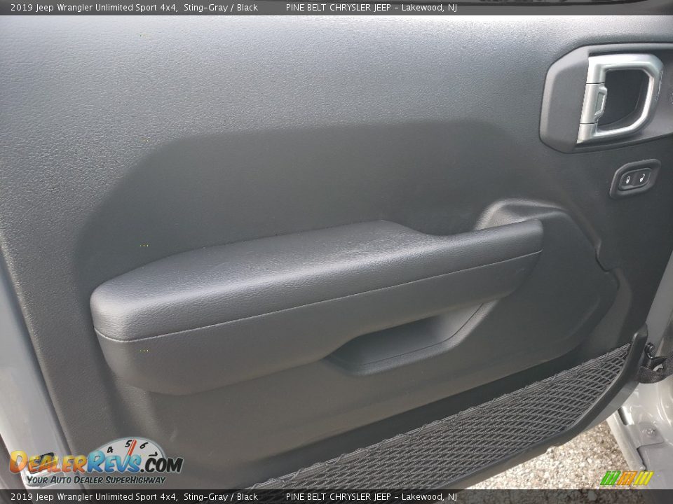 2019 Jeep Wrangler Unlimited Sport 4x4 Sting-Gray / Black Photo #5
