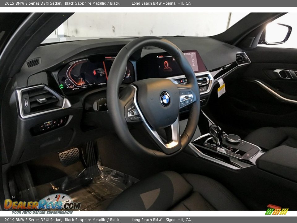 2019 BMW 3 Series 330i Sedan Black Sapphire Metallic / Black Photo #4