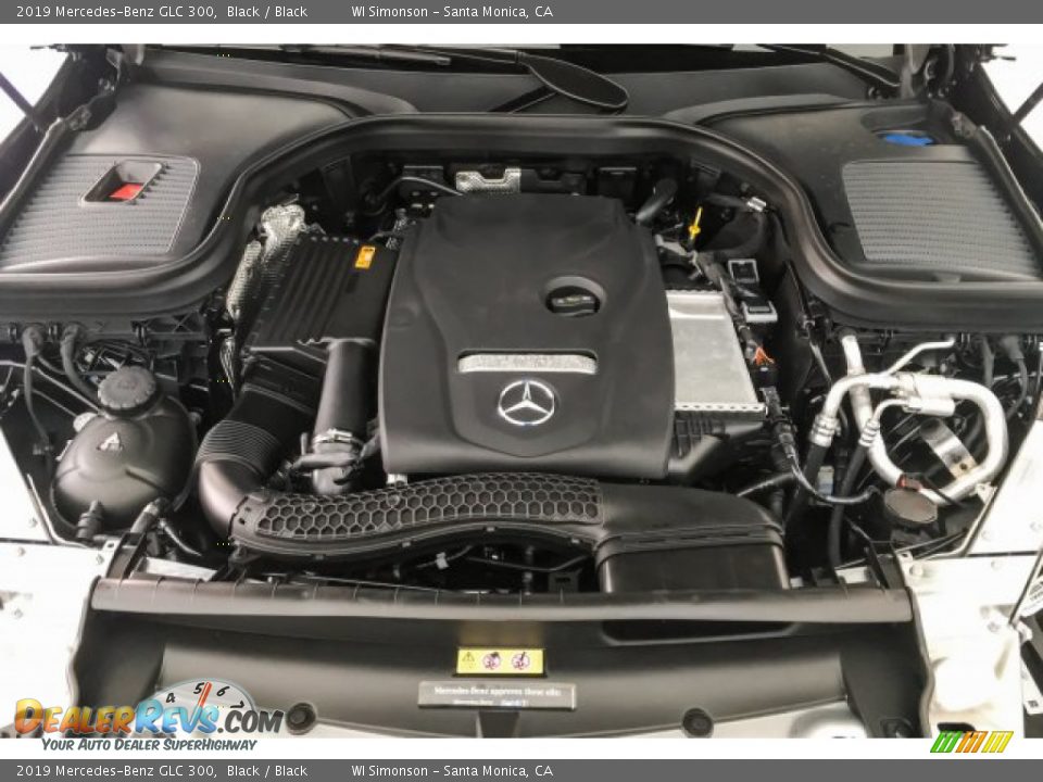 2019 Mercedes-Benz GLC 300 Black / Black Photo #8