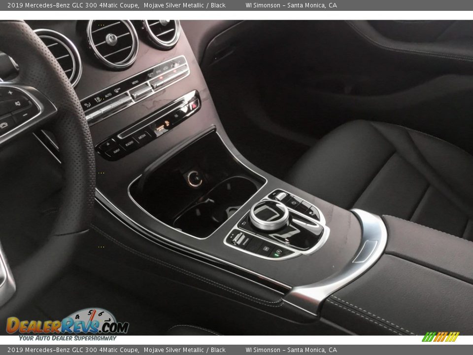 2019 Mercedes-Benz GLC 300 4Matic Coupe Mojave Silver Metallic / Black Photo #7