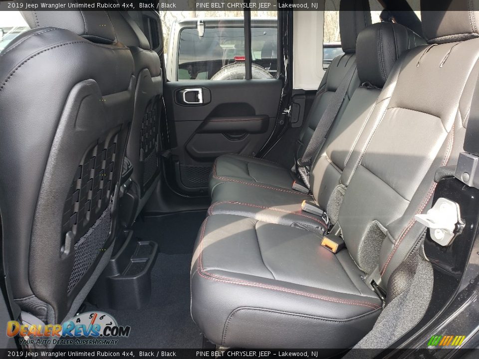 2019 Jeep Wrangler Unlimited Rubicon 4x4 Black / Black Photo #6