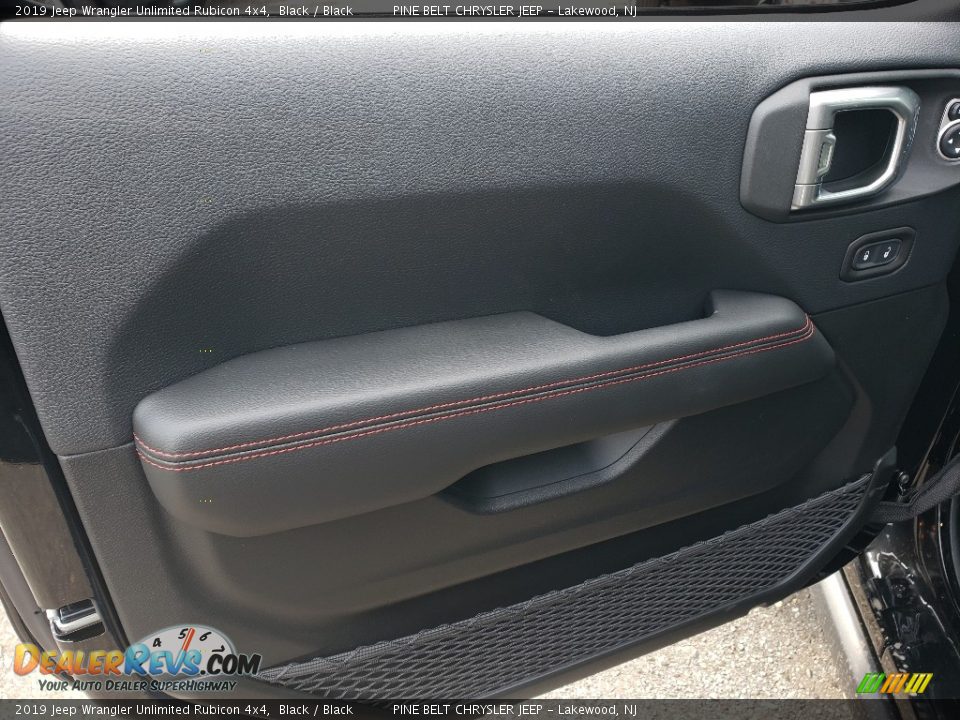 2019 Jeep Wrangler Unlimited Rubicon 4x4 Black / Black Photo #8