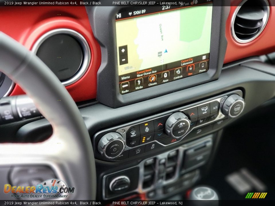 2019 Jeep Wrangler Unlimited Rubicon 4x4 Black / Black Photo #10