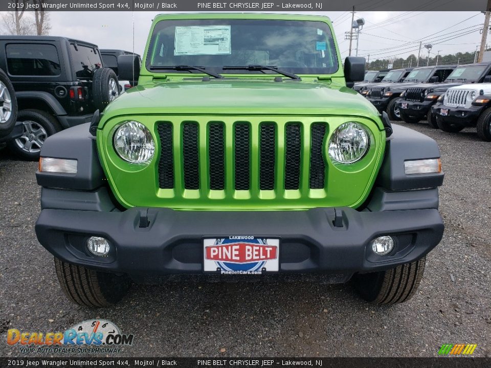 2019 Jeep Wrangler Unlimited Sport 4x4 Mojito! / Black Photo #2