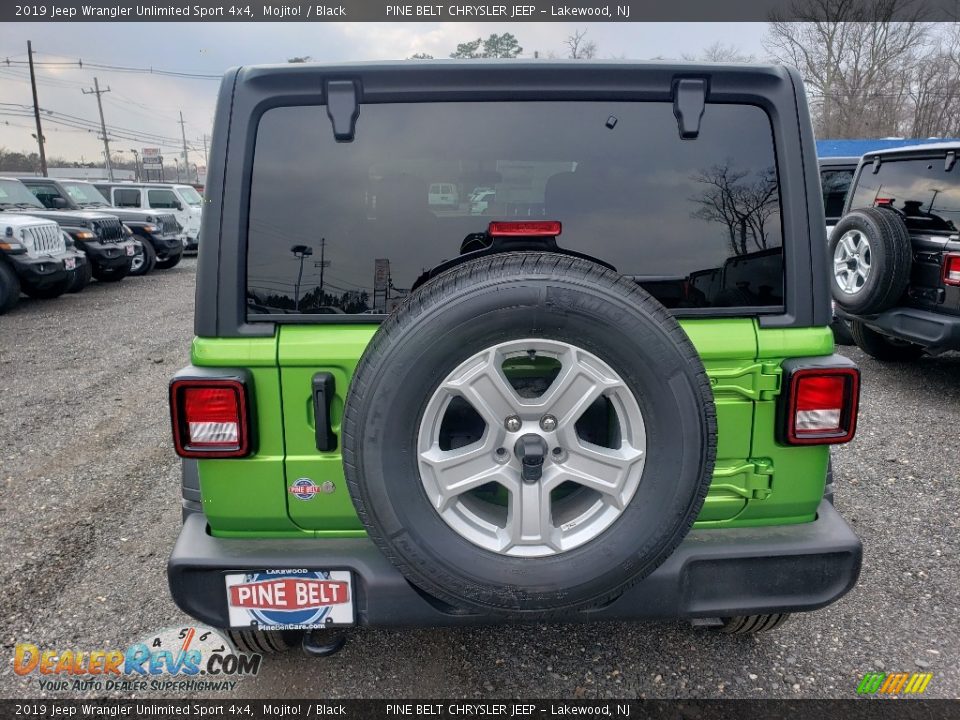 2019 Jeep Wrangler Unlimited Sport 4x4 Mojito! / Black Photo #5