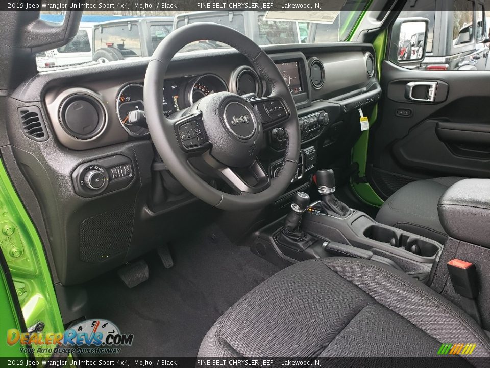2019 Jeep Wrangler Unlimited Sport 4x4 Mojito! / Black Photo #7