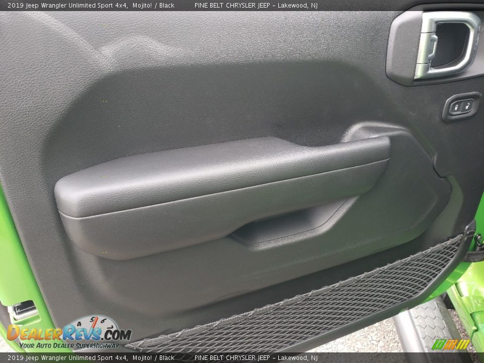 2019 Jeep Wrangler Unlimited Sport 4x4 Mojito! / Black Photo #8