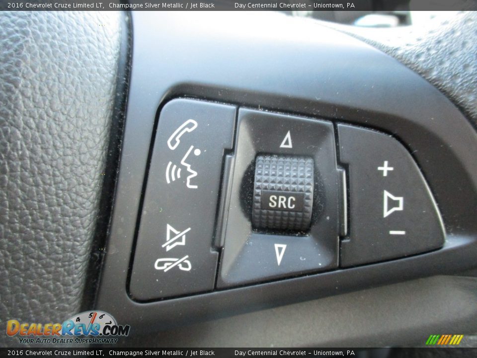 2016 Chevrolet Cruze Limited LT Champagne Silver Metallic / Jet Black Photo #5
