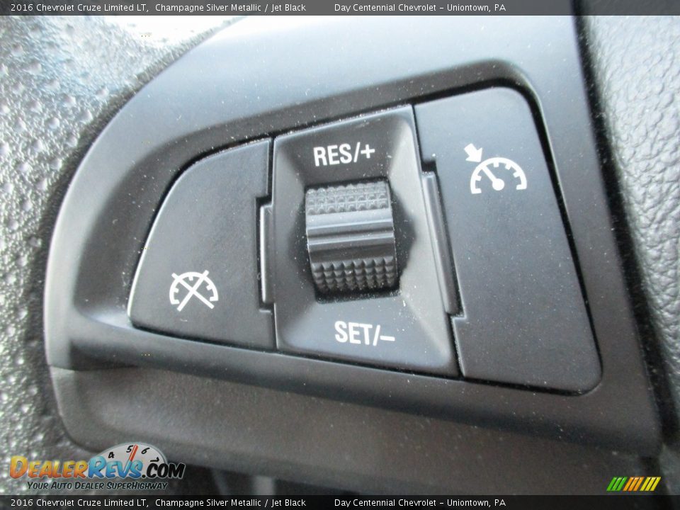 2016 Chevrolet Cruze Limited LT Champagne Silver Metallic / Jet Black Photo #6