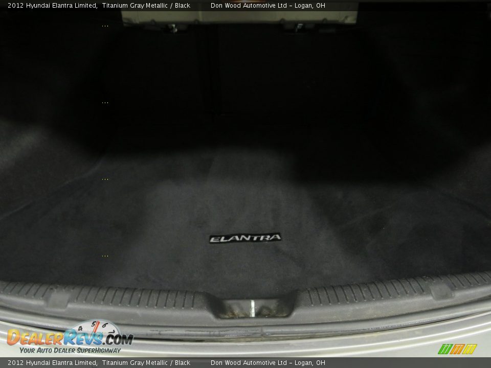 2012 Hyundai Elantra Limited Titanium Gray Metallic / Black Photo #15