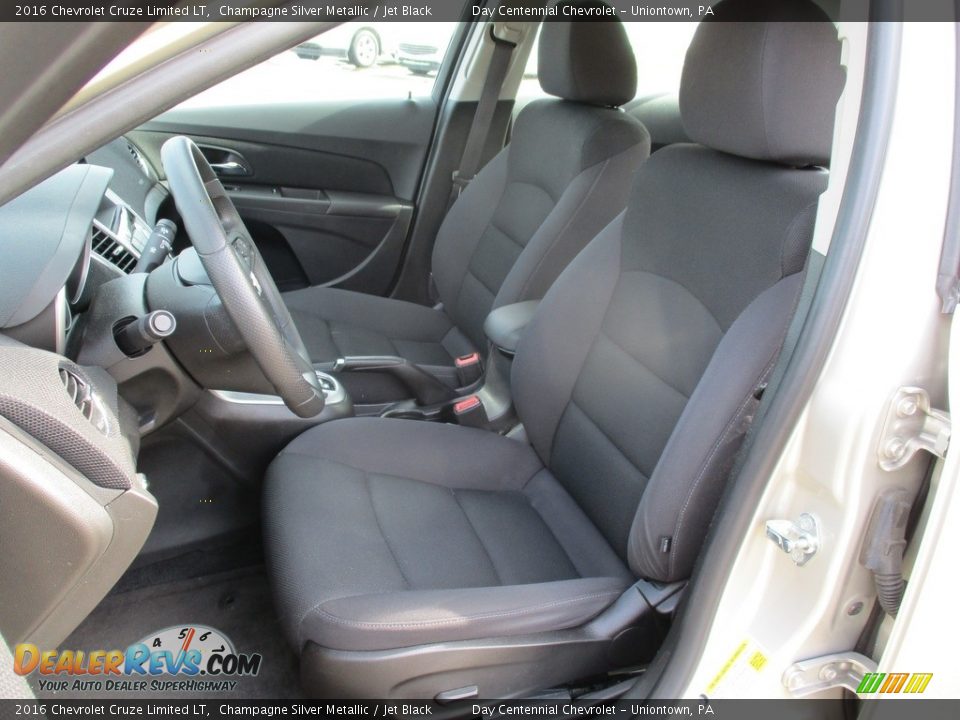 2016 Chevrolet Cruze Limited LT Champagne Silver Metallic / Jet Black Photo #24