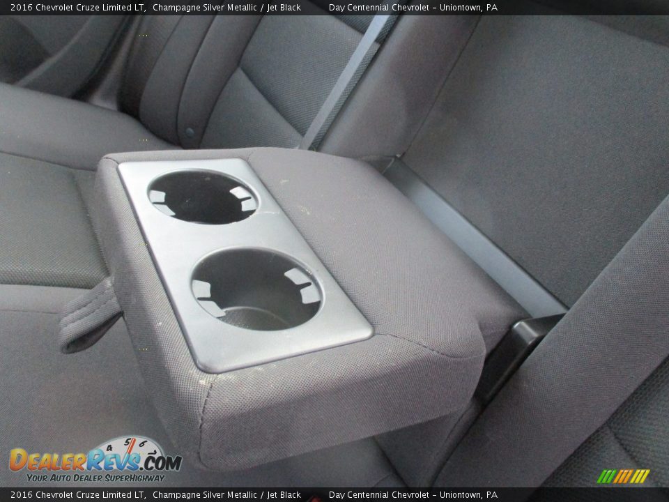 2016 Chevrolet Cruze Limited LT Champagne Silver Metallic / Jet Black Photo #27