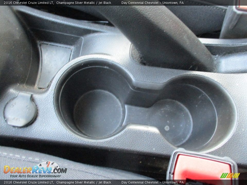 2016 Chevrolet Cruze Limited LT Champagne Silver Metallic / Jet Black Photo #30