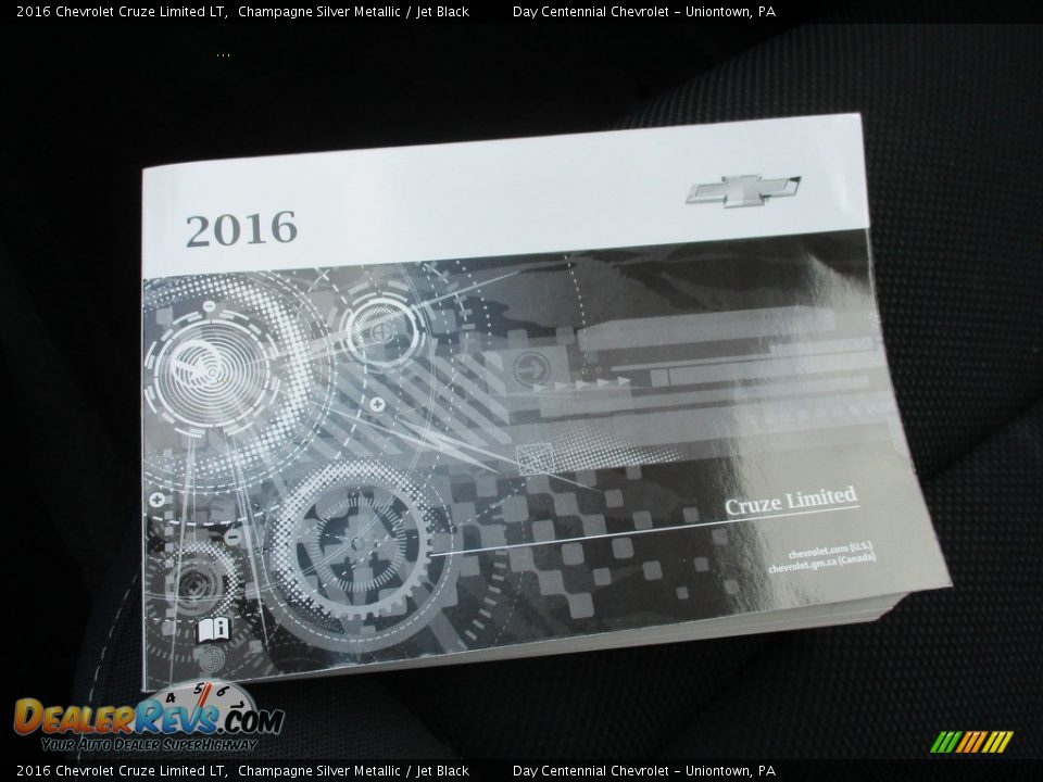 2016 Chevrolet Cruze Limited LT Champagne Silver Metallic / Jet Black Photo #36