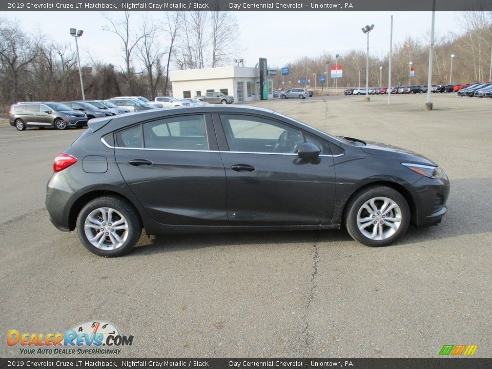 2019 Chevrolet Cruze LT Hatchback Nightfall Gray Metallic / Black Photo #7