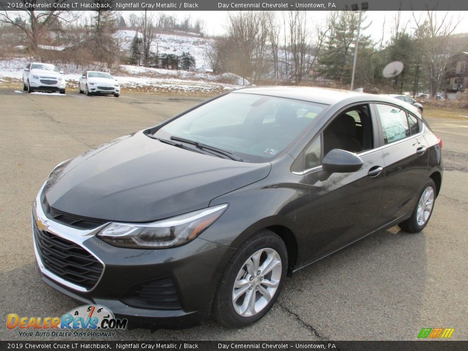 2019 Chevrolet Cruze LT Hatchback Nightfall Gray Metallic / Black Photo #9