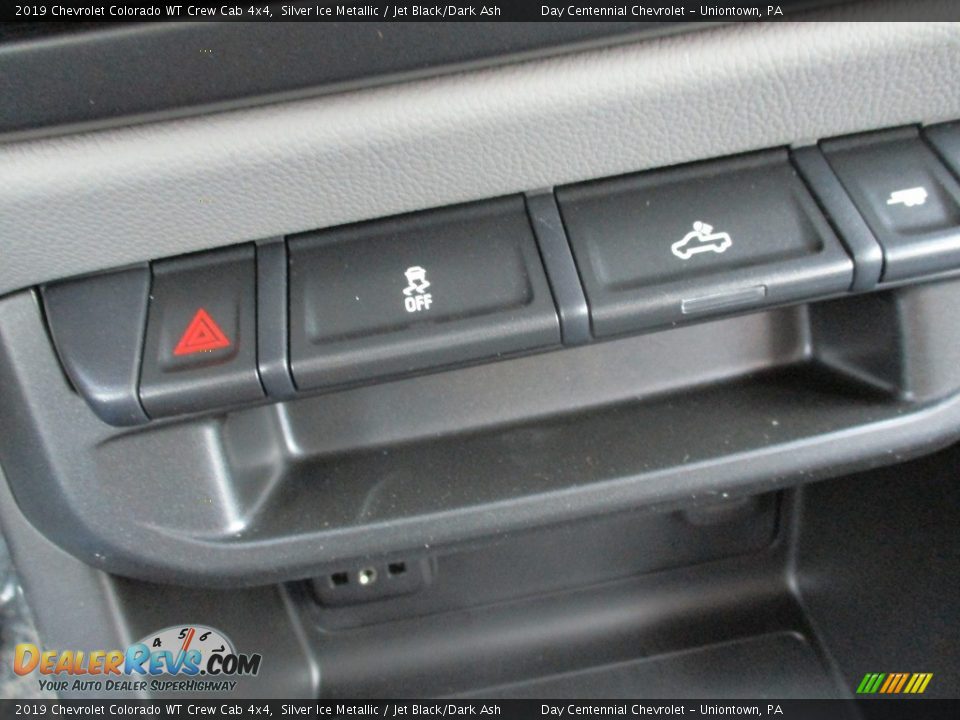 2019 Chevrolet Colorado WT Crew Cab 4x4 Silver Ice Metallic / Jet Black/Dark Ash Photo #5