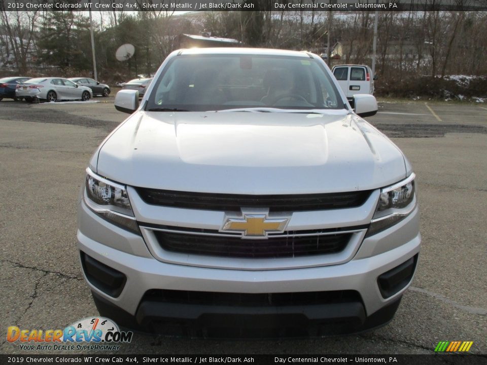2019 Chevrolet Colorado WT Crew Cab 4x4 Silver Ice Metallic / Jet Black/Dark Ash Photo #13