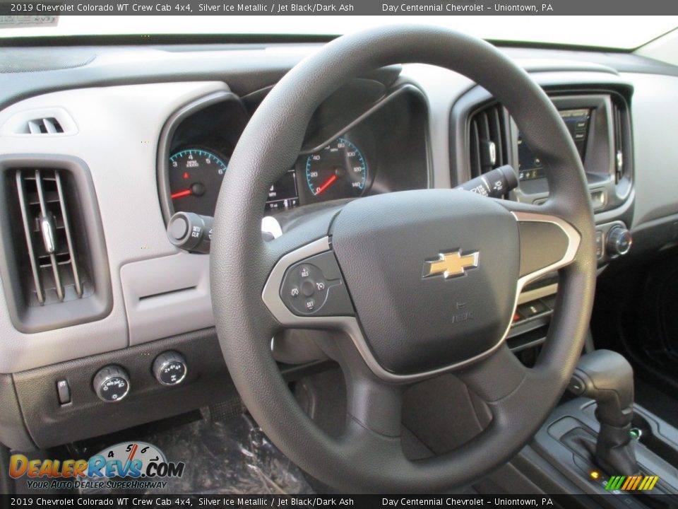 2019 Chevrolet Colorado WT Crew Cab 4x4 Silver Ice Metallic / Jet Black/Dark Ash Photo #18