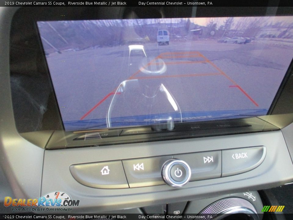 2019 Chevrolet Camaro SS Coupe Riverside Blue Metallic / Jet Black Photo #4