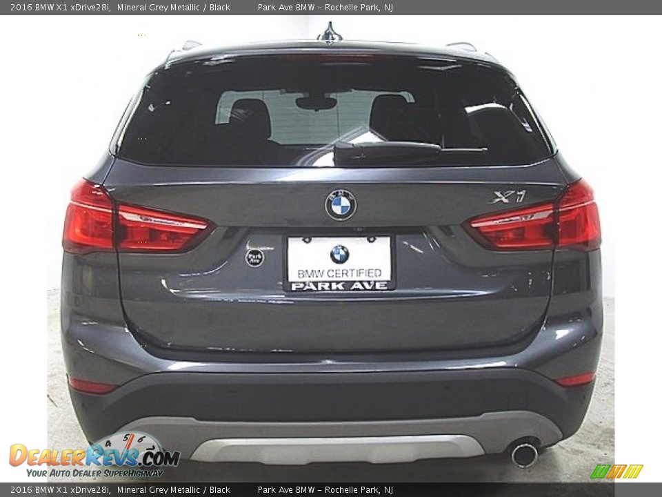 2016 BMW X1 xDrive28i Mineral Grey Metallic / Black Photo #3