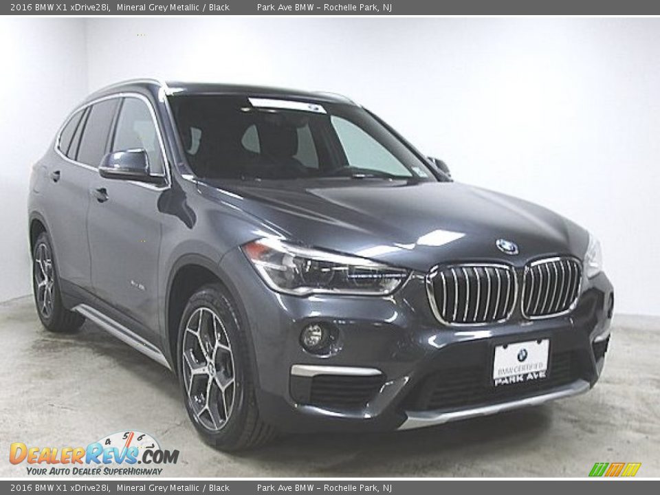 2016 BMW X1 xDrive28i Mineral Grey Metallic / Black Photo #5