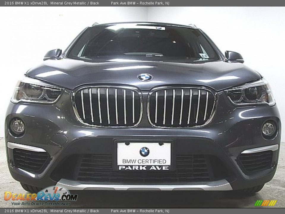 2016 BMW X1 xDrive28i Mineral Grey Metallic / Black Photo #6