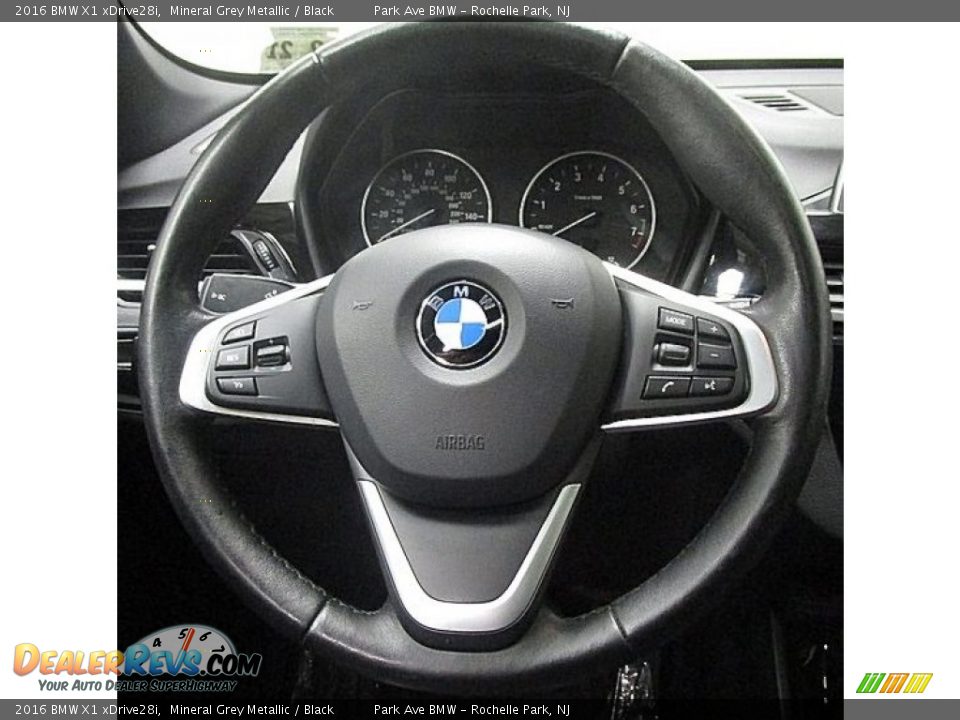 2016 BMW X1 xDrive28i Mineral Grey Metallic / Black Photo #23