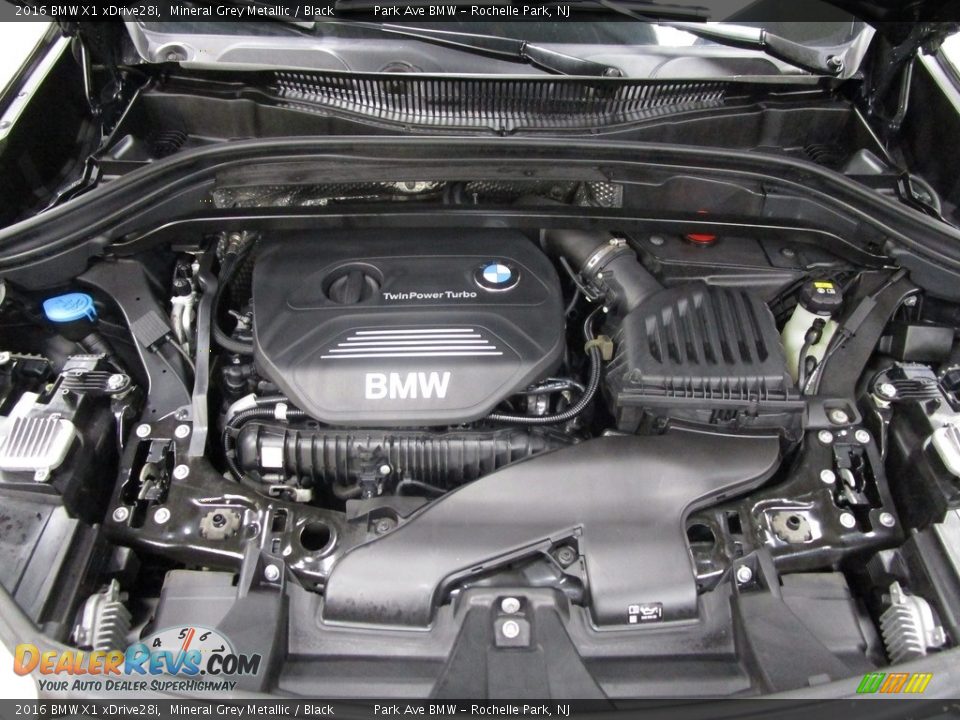 2016 BMW X1 xDrive28i Mineral Grey Metallic / Black Photo #29