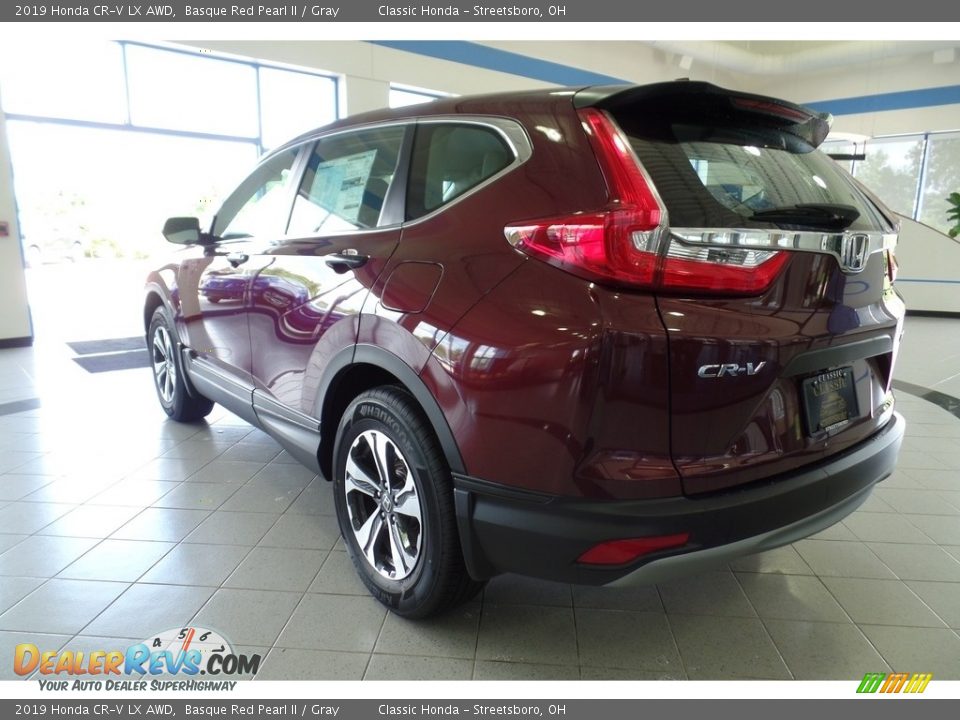 2019 Honda CR-V LX AWD Basque Red Pearl II / Gray Photo #2
