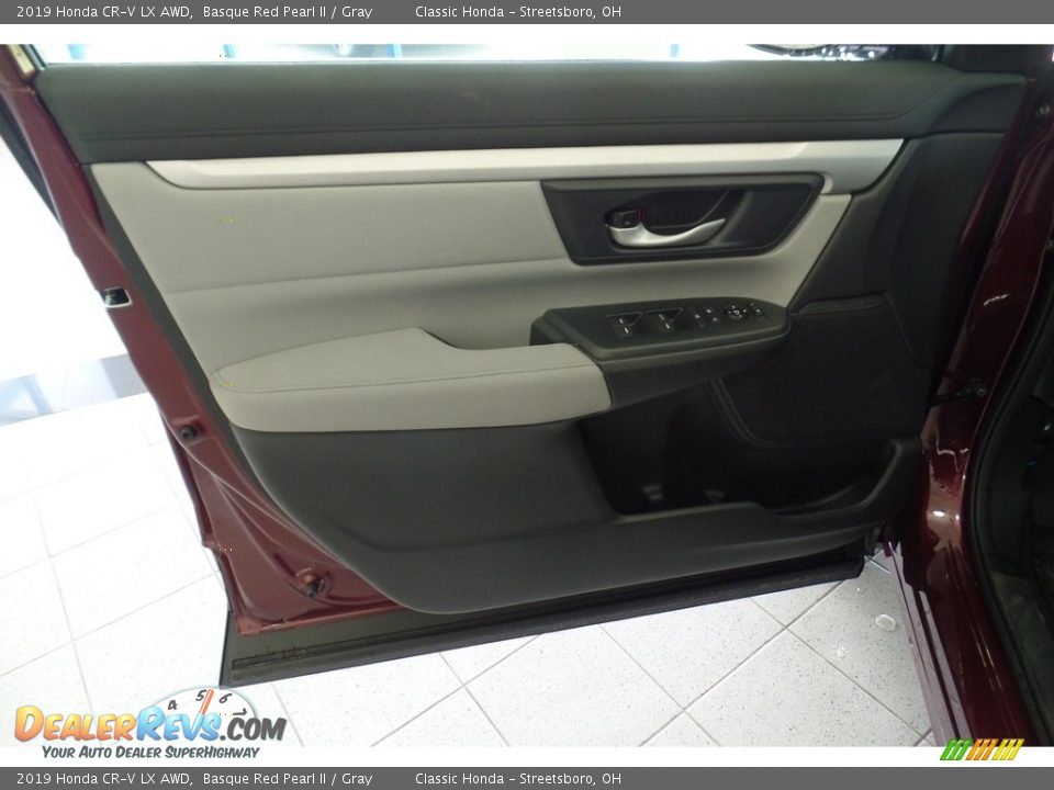 2019 Honda CR-V LX AWD Basque Red Pearl II / Gray Photo #5