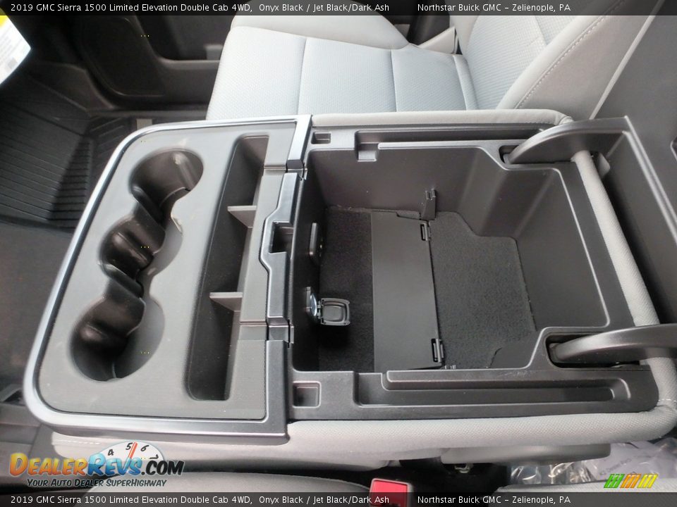 2019 GMC Sierra 1500 Limited Elevation Double Cab 4WD Onyx Black / Jet Black/Dark Ash Photo #20