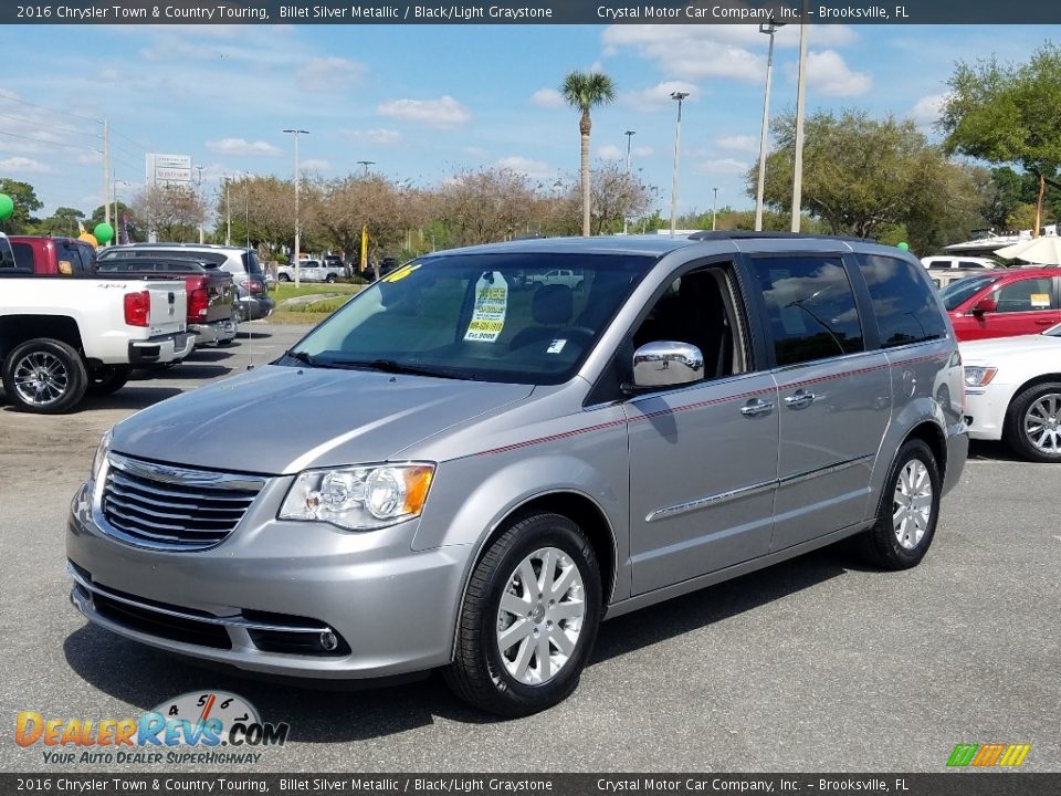 2016 Chrysler Town & Country Touring Billet Silver Metallic / Black/Light Graystone Photo #1