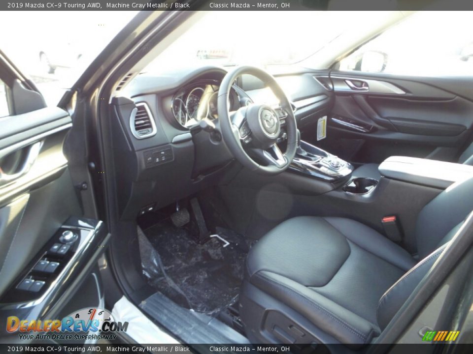 2019 Mazda CX-9 Touring AWD Machine Gray Metallic / Black Photo #4