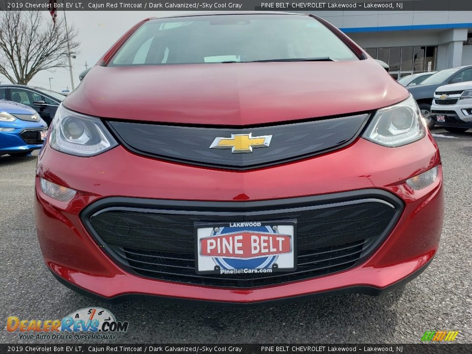 2019 Chevrolet Bolt EV LT Cajun Red Tintcoat / Dark Galvanized/­Sky Cool Gray Photo #2