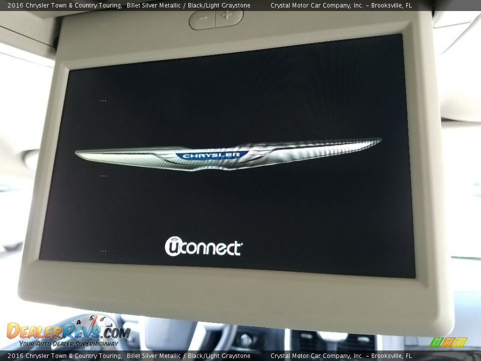 2016 Chrysler Town & Country Touring Billet Silver Metallic / Black/Light Graystone Photo #14