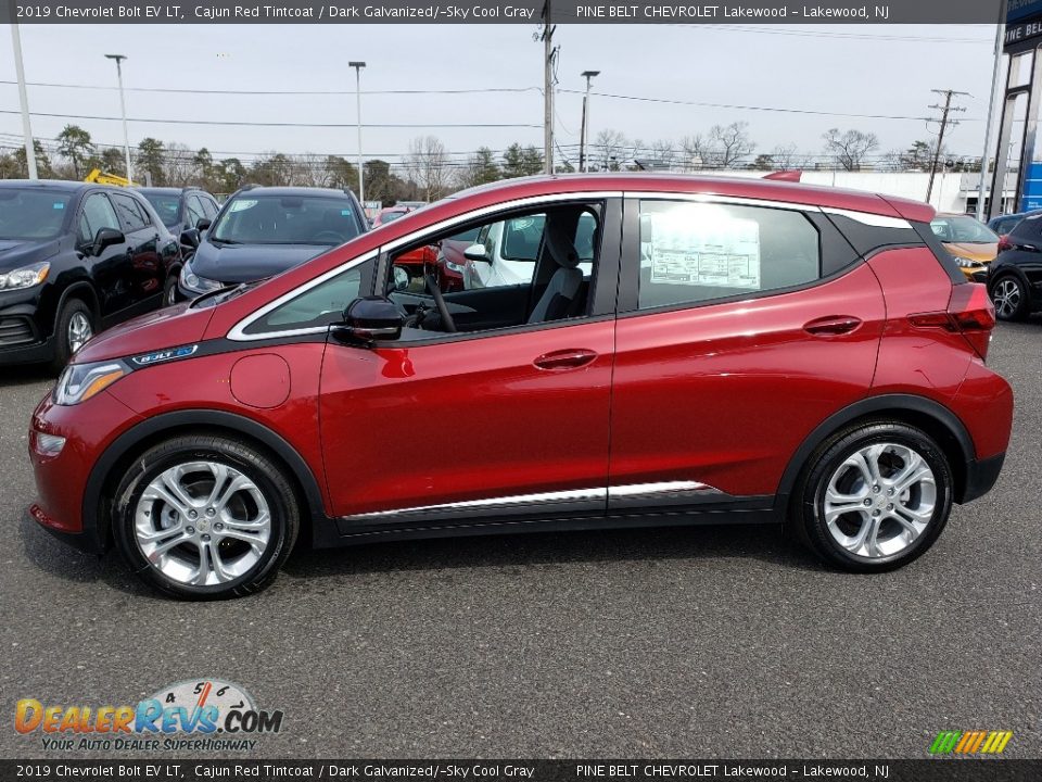 Cajun Red Tintcoat 2019 Chevrolet Bolt EV LT Photo #3