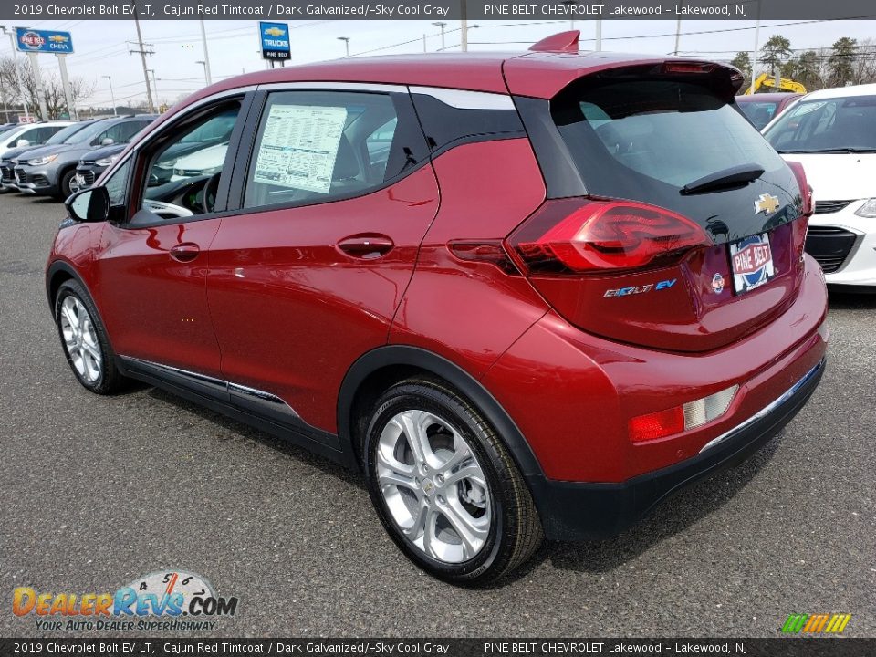 2019 Chevrolet Bolt EV LT Cajun Red Tintcoat / Dark Galvanized/­Sky Cool Gray Photo #4
