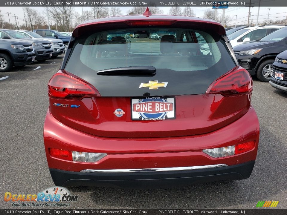2019 Chevrolet Bolt EV LT Cajun Red Tintcoat / Dark Galvanized/­Sky Cool Gray Photo #5